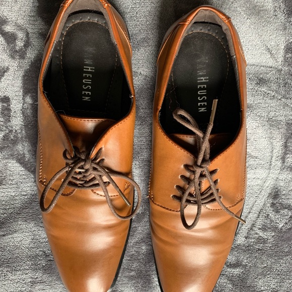 Van Heusen Men’s Leather Oxfords Shoes Size 8 - Picture 2 of 8